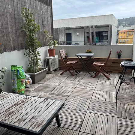 公寓 Beau Avec Belle Terrasse Au Centre De 尼斯